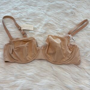 Aerie SmoothEZ Chocolate Cream Bra Full Coverage Couverture Totale Size 36D New
